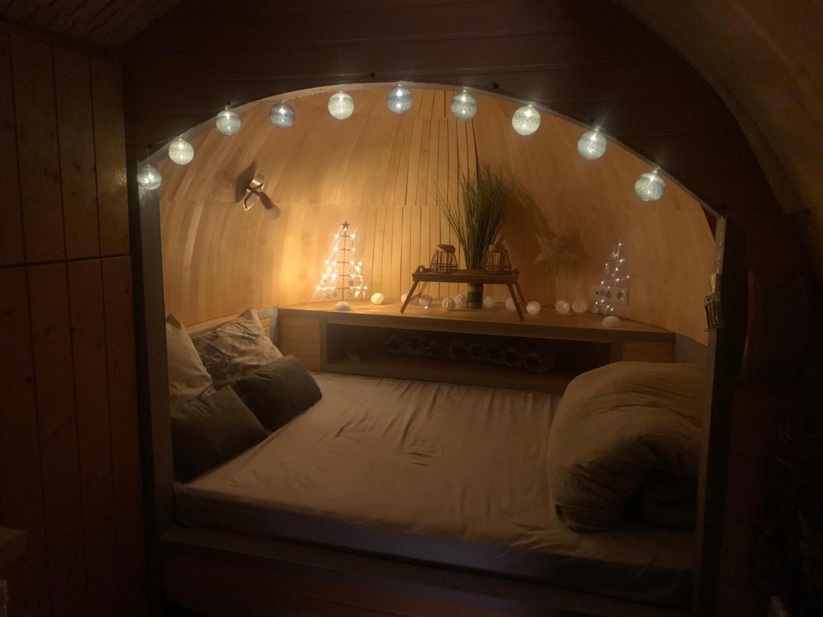 Cabane En Bois Avec Bain Nordique Et Sauna Marigny  Экстерьер фото